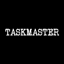 Colorful abstract task manager logo with checkmark and pencil symbols in a modern flat style